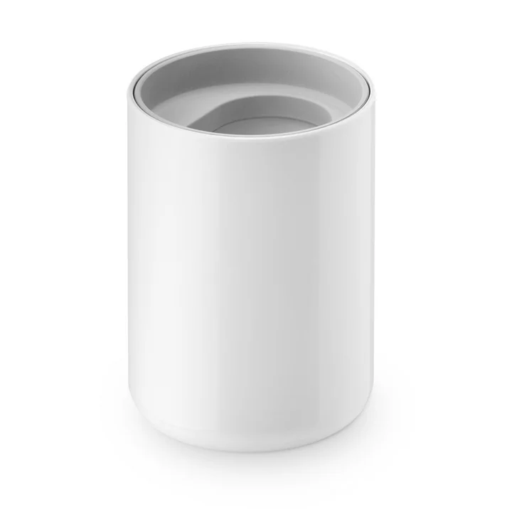 Lunar gobelet de Authentics brosse à dents de en blanc / gris