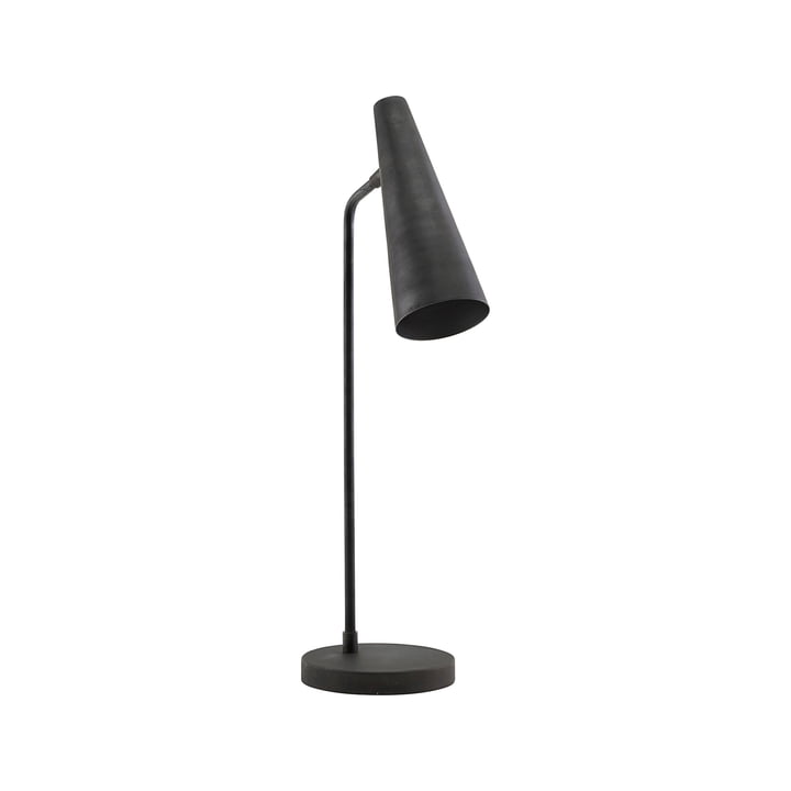 Lampe de table de précision H 52 cm par House Doctor en noir