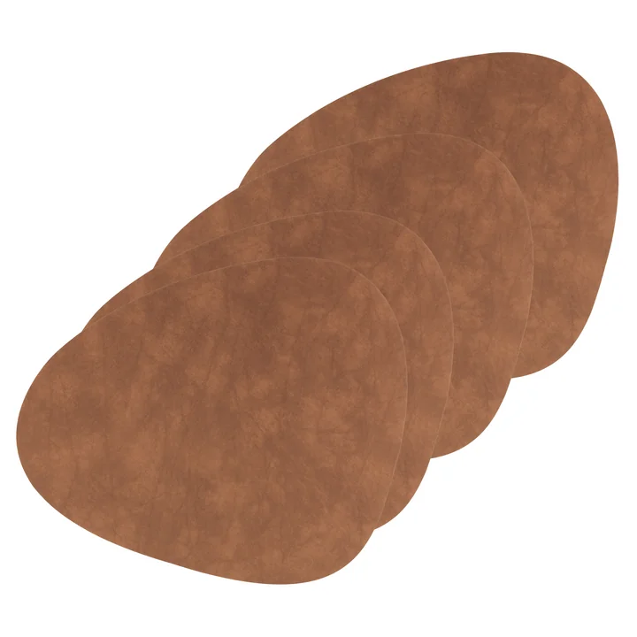 Set de table Curve L de Lind DNA en Nupo naturel (jeu de 4)