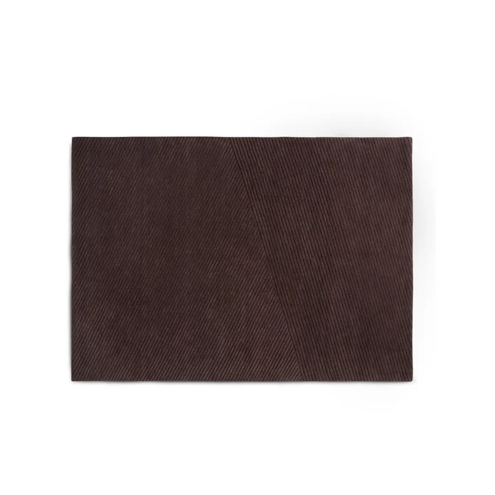 Row tapis, medium / marron foncé de Northern