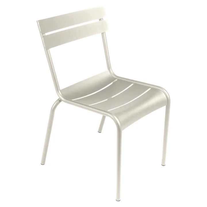 Luxembourg Chaise, gris argile de Fermob