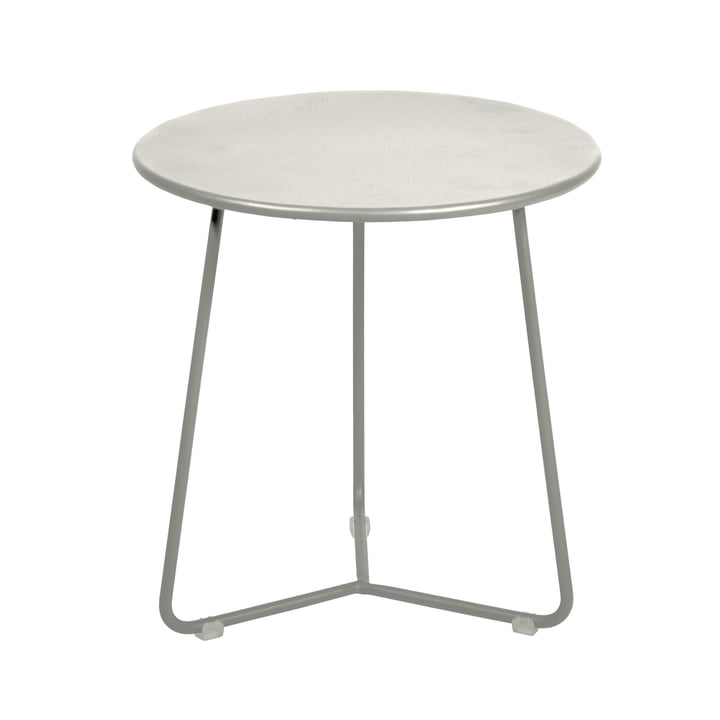Cocotte Table d'appoint / tabouret, Ø 34 cm x H 36 cm, gris argile par Fermob