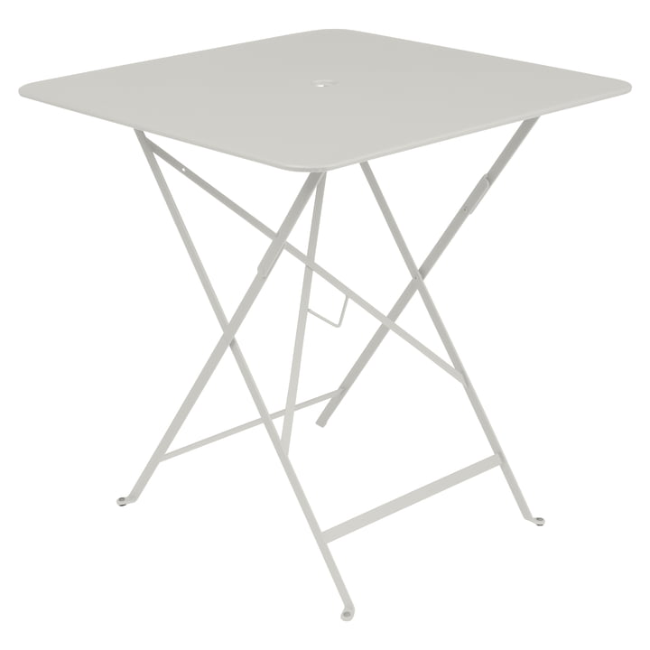 Bistro Table pliante, 71 x 71 cm, gris argile de Fermob