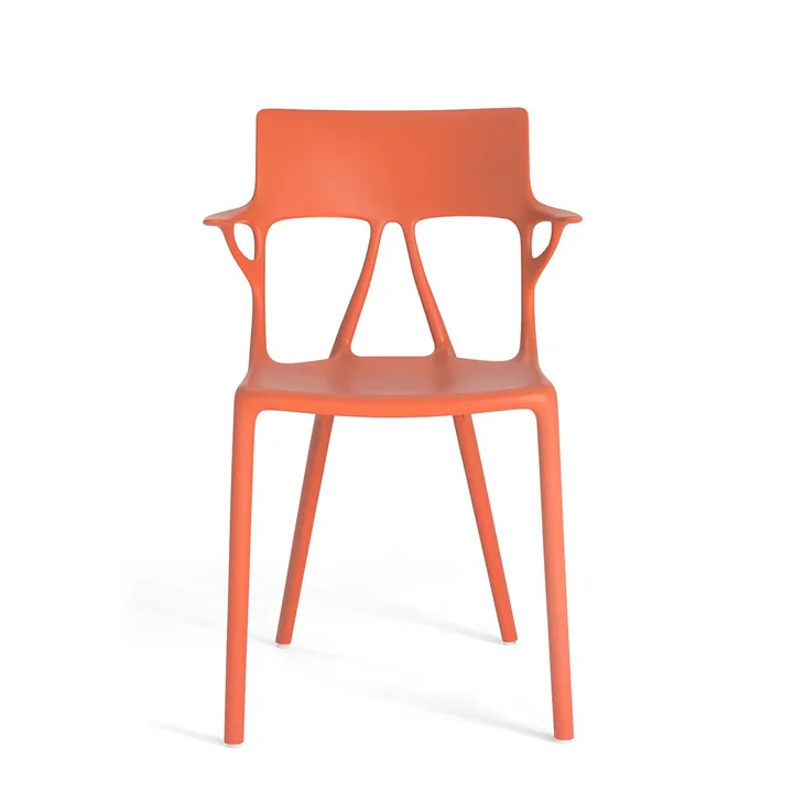 Chaise AI de Kartell en orange