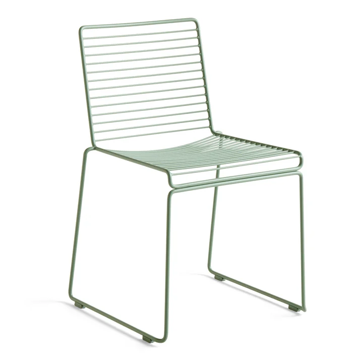 Hee Chaise de salle à manger, fall green de HAY