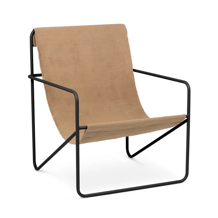 Desert Chair, noir / solide de Ferm Living