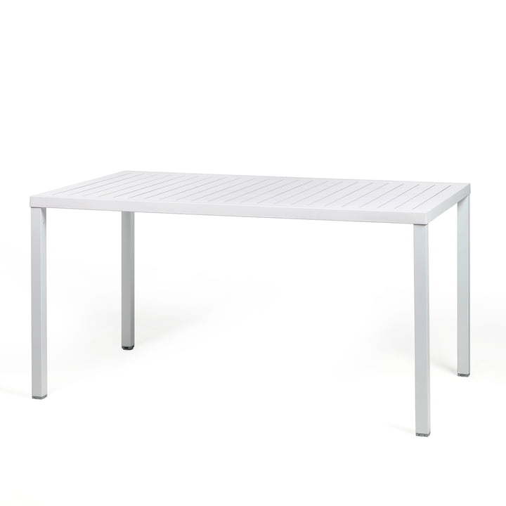 Cube Table 140, blanc de Nardi