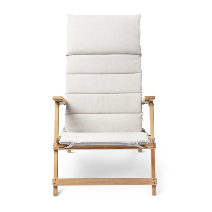 BM5568 Chaise longue (avec coussins) en Carl Hansen teck non traité