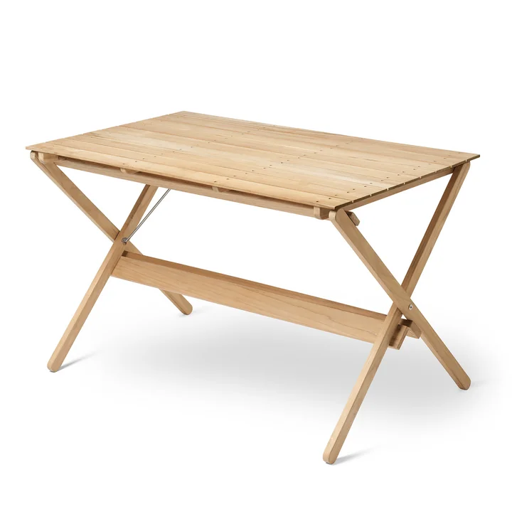 BM3670 Table à manger 71,5 x 115 cm Carl Hansen en teck non traité