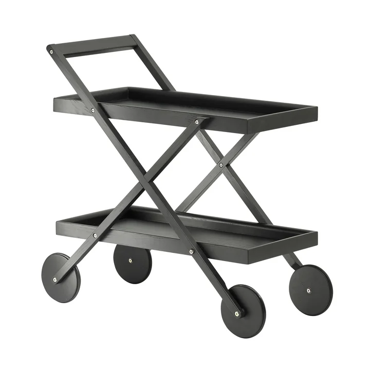 Exit Chariot de service, noir de Design House Stockholm