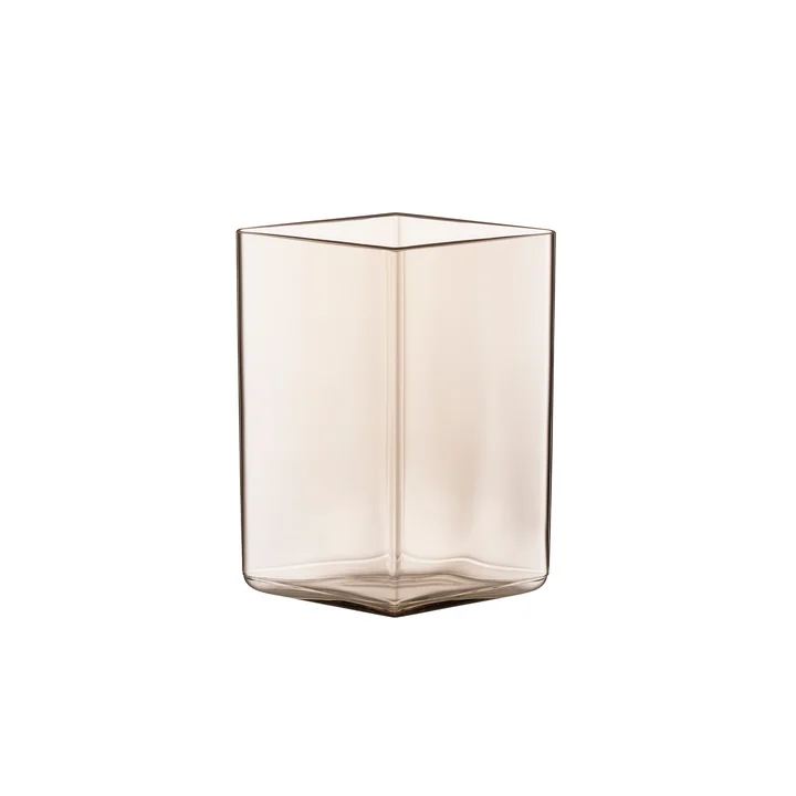 Ruutu Vase Iittala en verre 115 x 140 mm en lin