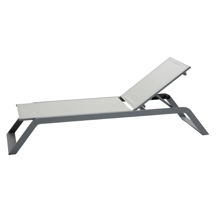 Chaise longue de sieste, gris clair par Cane-line