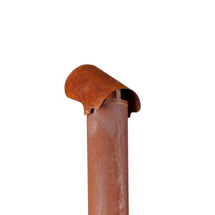 Dessus de cheminée pour le poêle extérieur de Weltevree