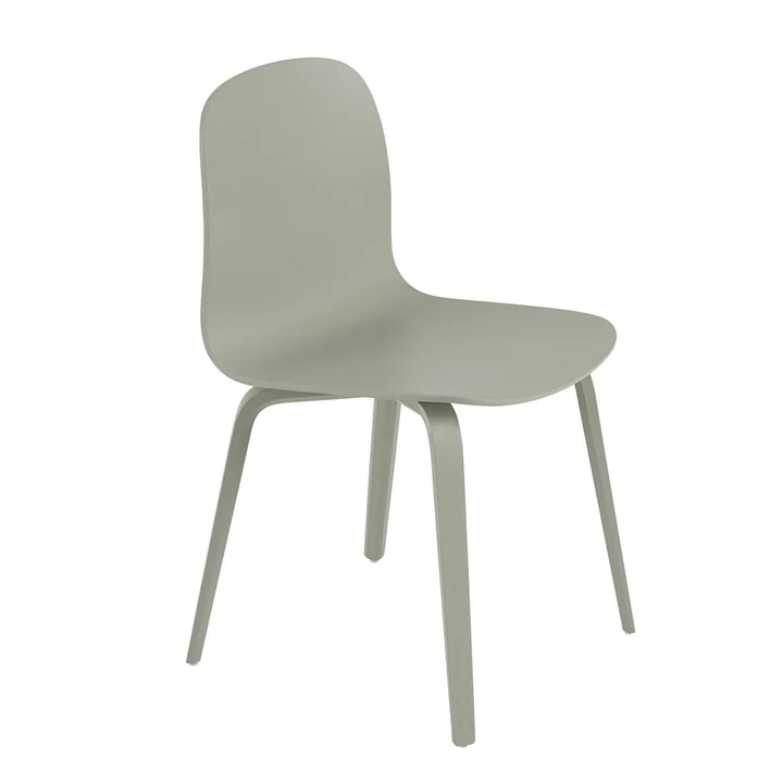 Chaise Visu de Muuto dans le vert poussiéreux