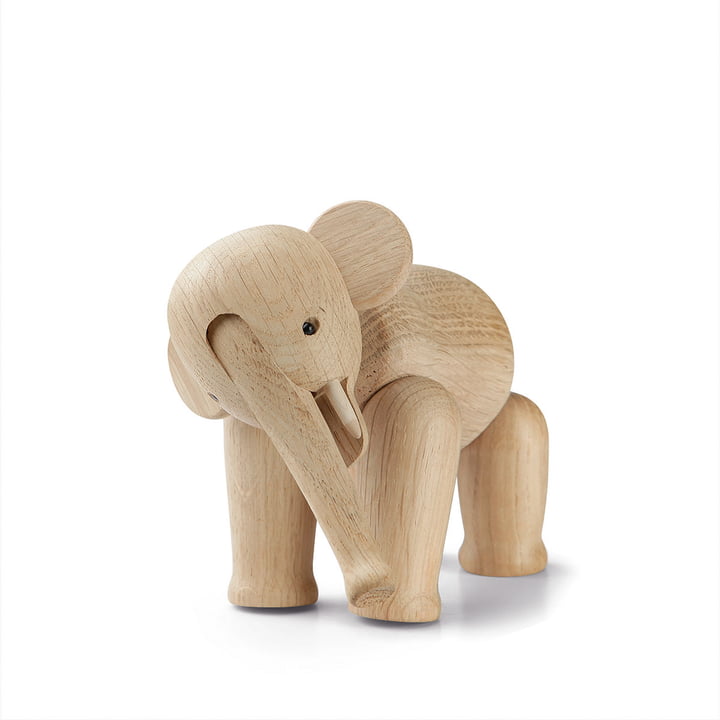 Eléphant en bois Mini de Kay Bojesen en chêne