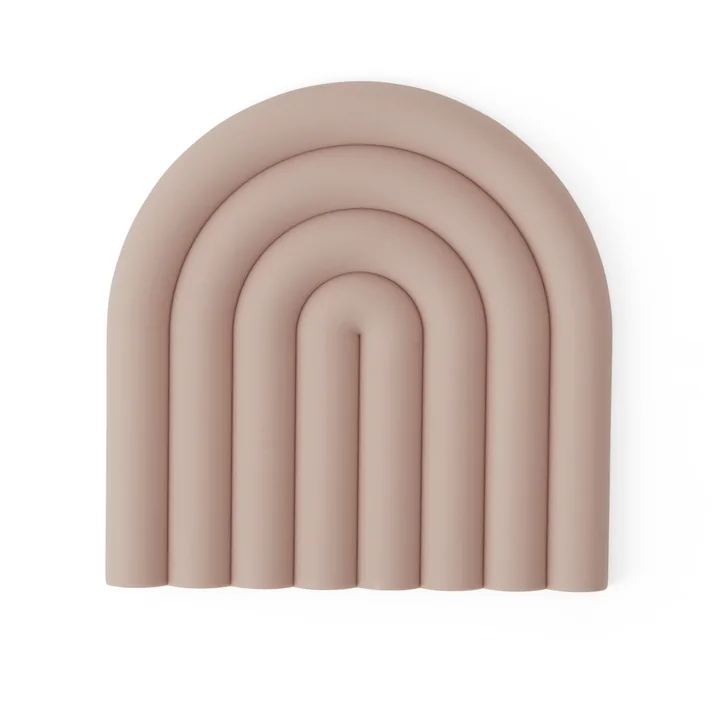 Rainbow Coaster, rose de OYOY