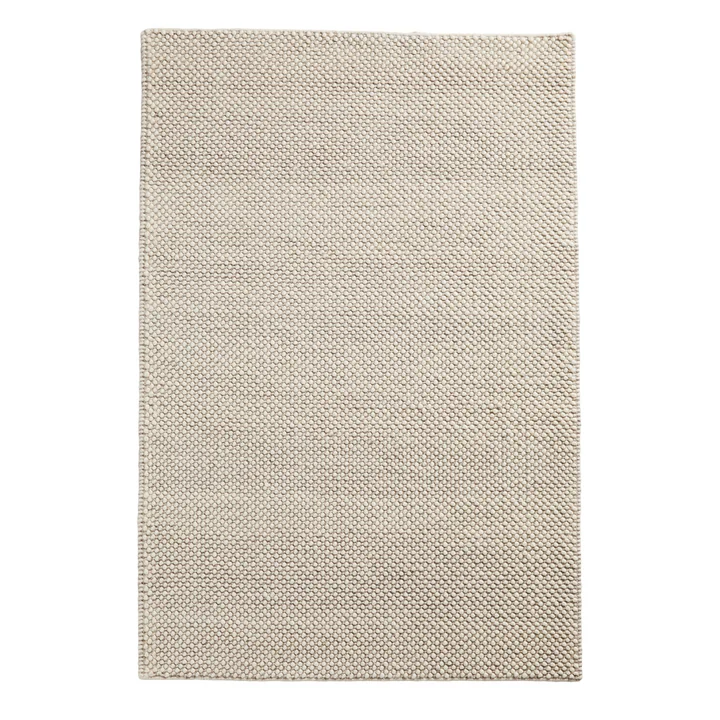 Tapis à poils 170 x 240 cm de Woud en blanc cassé