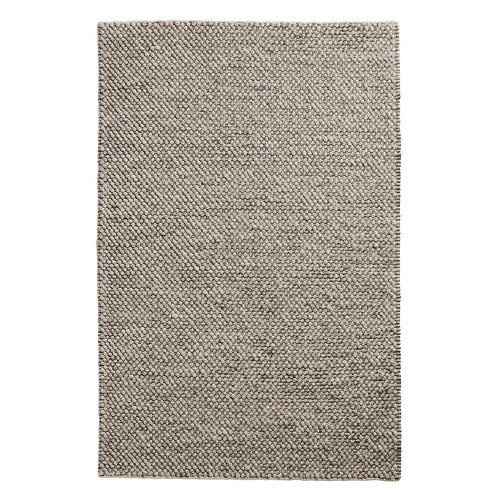 Tapis à poils de 170 x 240 cm Woud en gris foncé