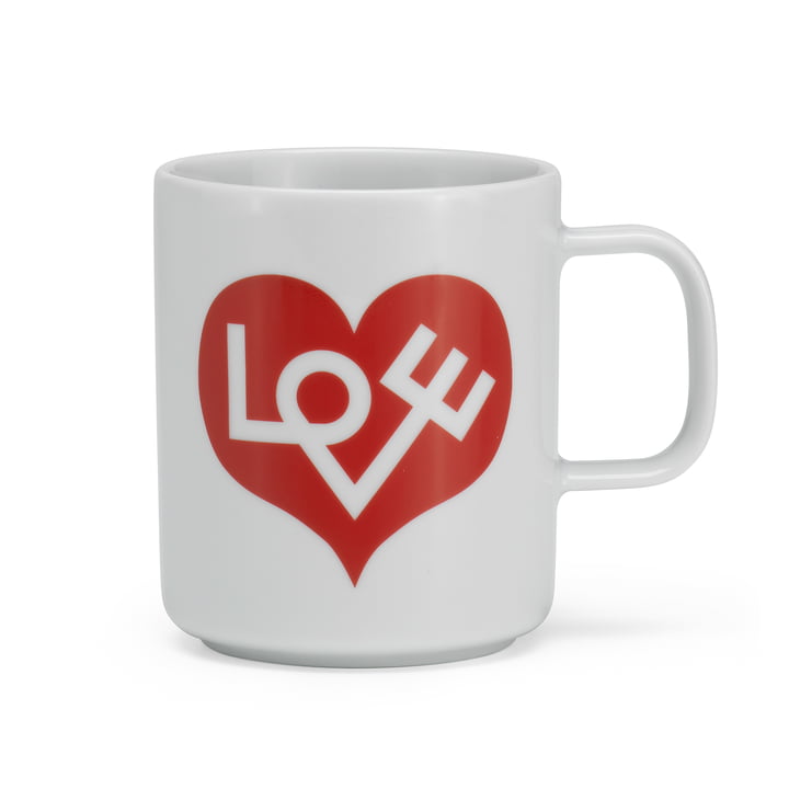 Coffee Mug Love Heart de Vitra en rouge