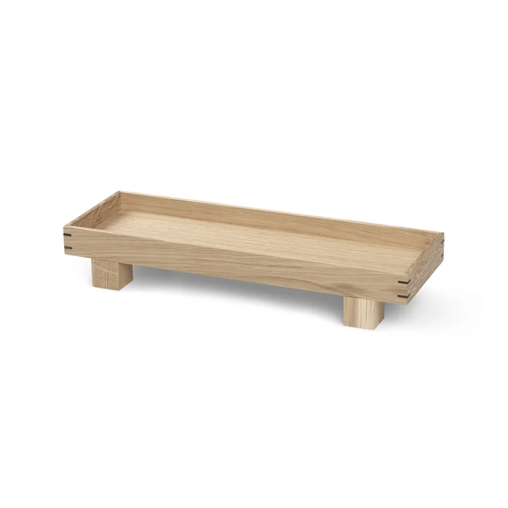 Ferm Living - Bon plateau en bois, x-small / chêne