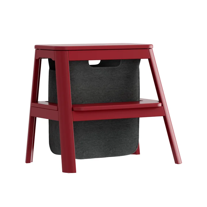 Umage tabouret Step it up Umage, rouge rubis par Umage