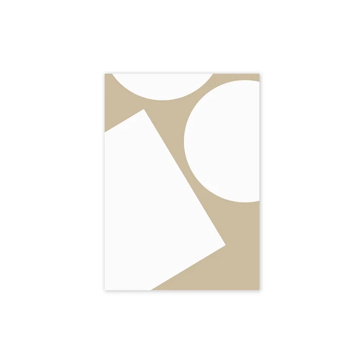Simple Forms I Affiche, 30 x 40 cm de Paper Collective