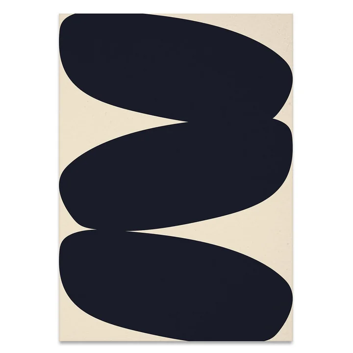 Solid Shapes 01 poster, 70 x 100 cm de Paper Collective