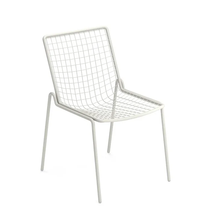 Chaise Rio R50, blanche de Emu