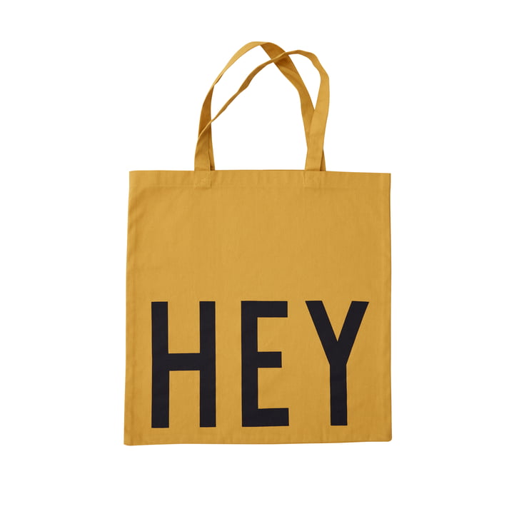 AJ Favourite Sac de transport, Hey / moutarde de Design Letters