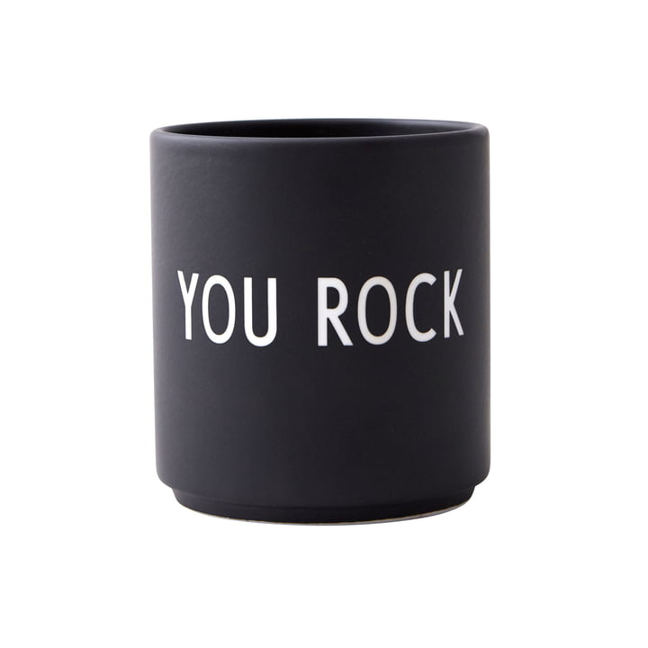 AJ Favourite Tasse en porcelaine, You Rock de Design Letters