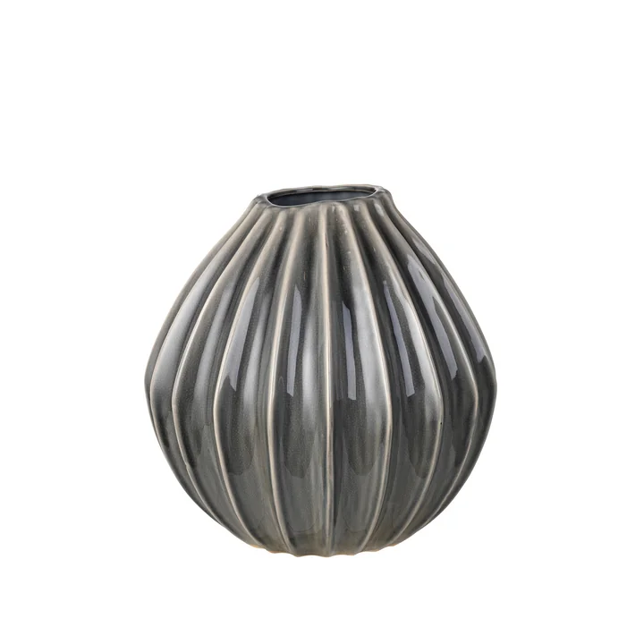 Wide Vase, Ø 30 x H 30 cm, smoked pearl de Broste Copenhagen