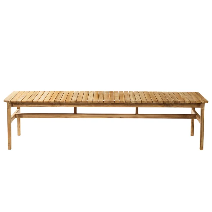 M10 Banc de jardin 50 x 185,5 cm de FDB Møbler en teck