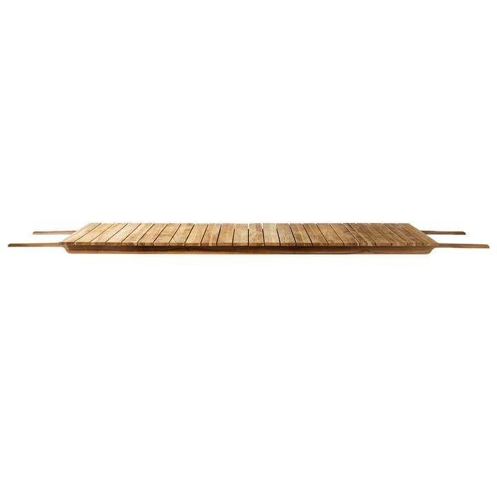M4 Extension pour table de jardin M2 et M3 large 90 x 104,5 cm de FDB Møbler en teck