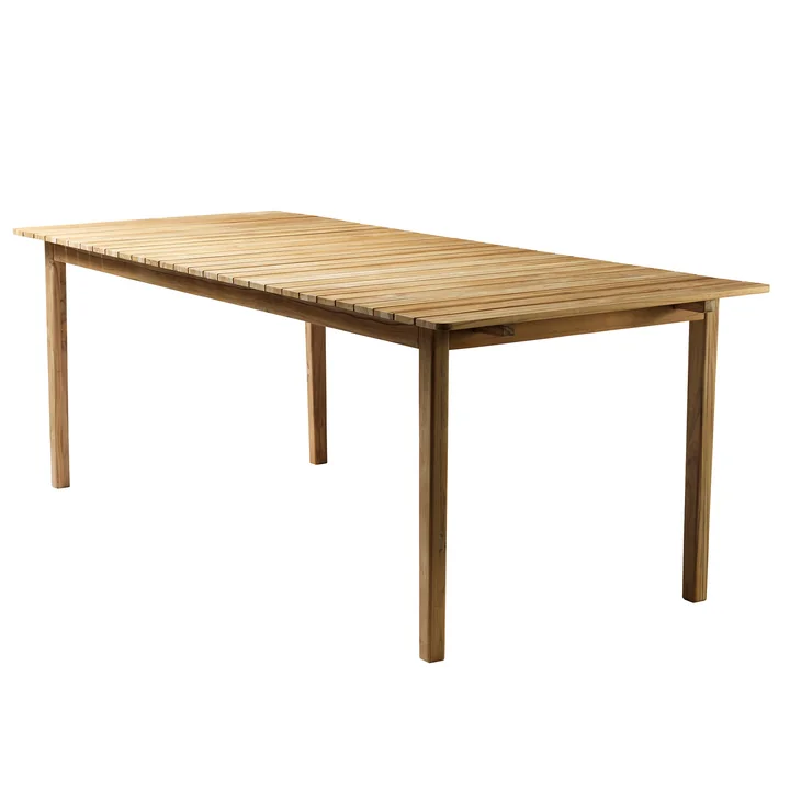 M2 Table de jardin 90 x 219,5 cm de FDB Møbler en teck