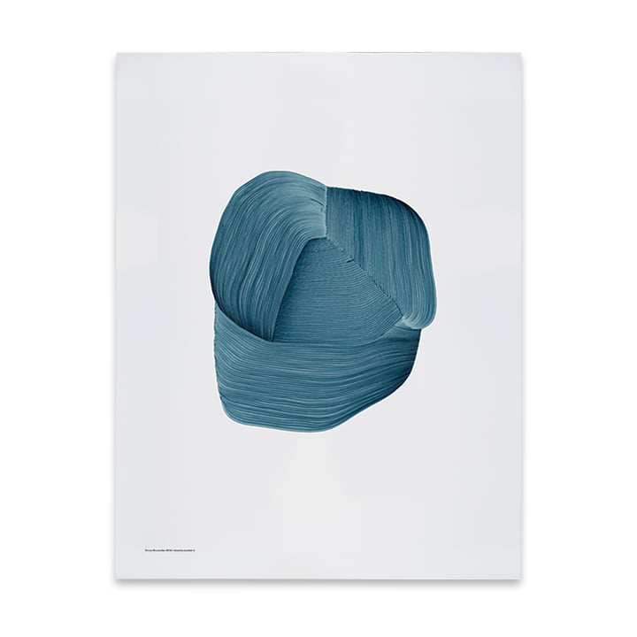 Drawing 3 Poster 50 x 68,7 cm de The Wrong Shop en bleu