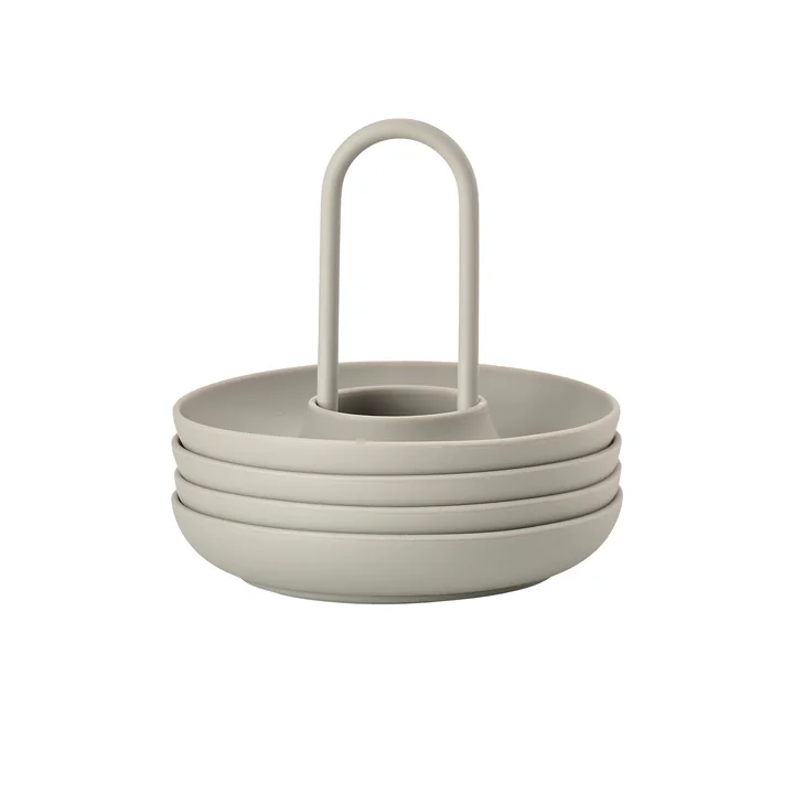 Singles Coquetiers avec support de Zone Denmark en mud (set de 4)