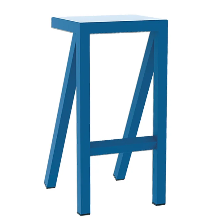 Tabouret de cuisine Bureaurama H 62 cm de Magis en bleu