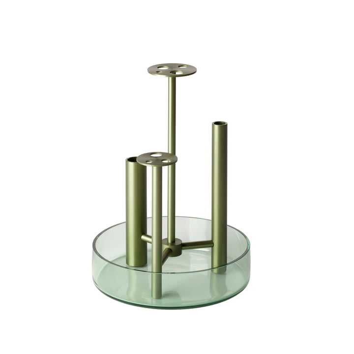 Ikeru Vase High de Fritz Hansen in Forest green