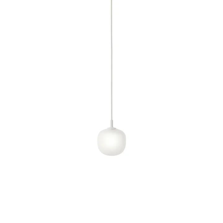 Rime Suspension Ø 12 cm, opale / blanc de Muuto