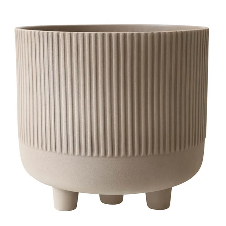 Bowl pot de fleurs XL Ø 30 cm par Kristina Dam Studio en gris