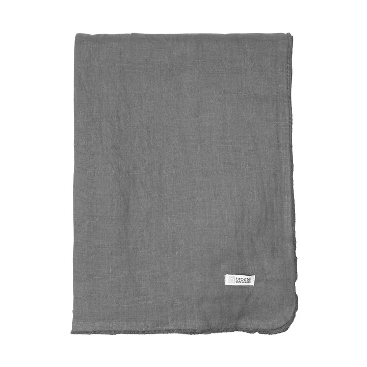 Nappe Gracie, 160 x 200 cm, ombre sombre par Broste Copenhagen