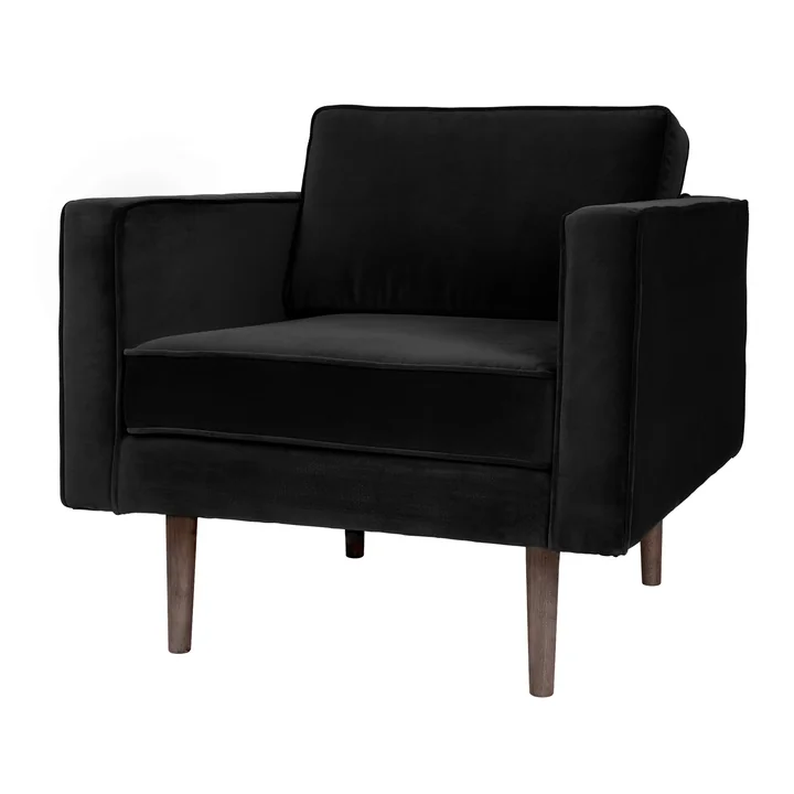 Broste Copenhagen - Wind Fauteuil, noir