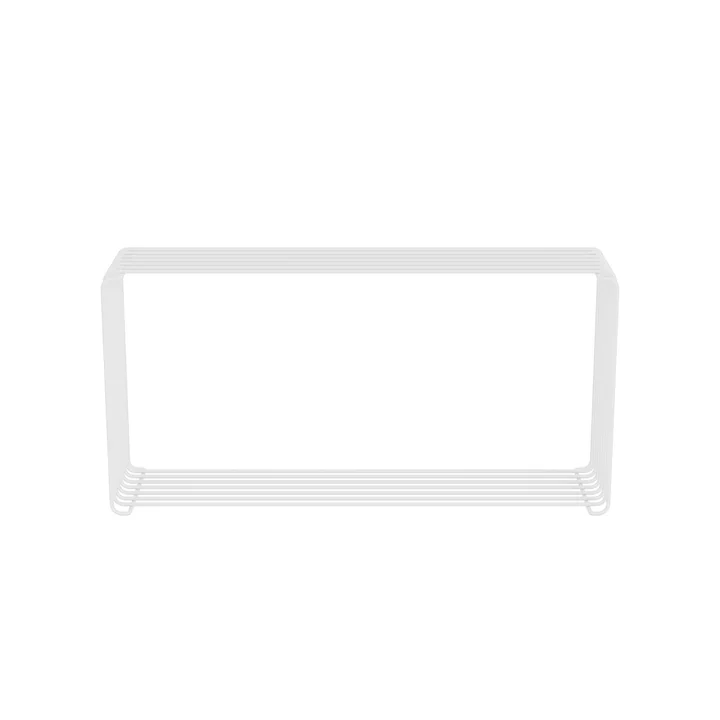 Panton Wire Extended Étagère 18,8 cm, blanc de Montana.