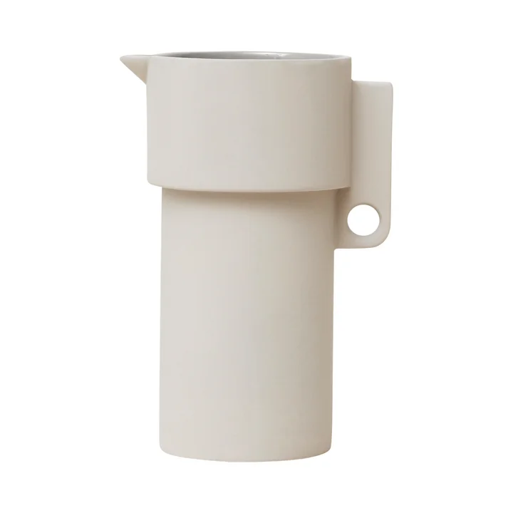 Pichet Alcoa, 1 L, gris clair par Form & Refine