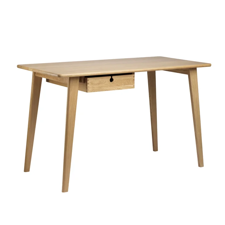 C67 Bureau small, 113 x 50 cm, chêne naturel de FDB Møbler