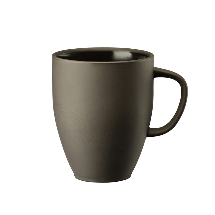 Mug Junto avec anse 38 cl, gris ardoise par Rosenthal