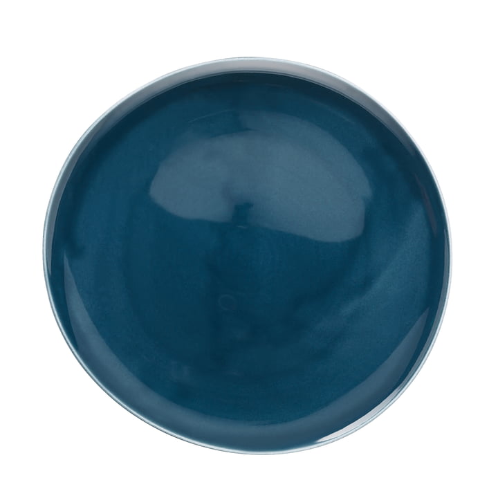 Assiette Junto Ø 27 cm plate, ocean blue par Rosenthal