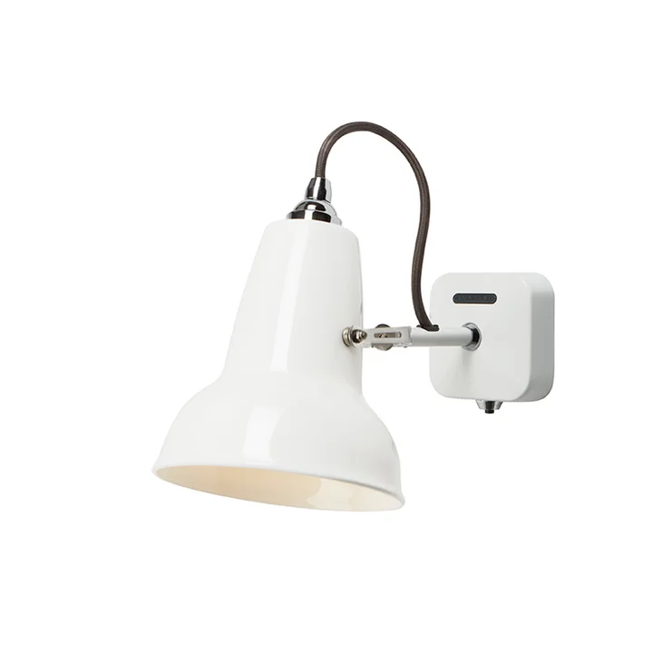 Original 1227 Mini Ceramic Applique murale, pure white de Anglepoise