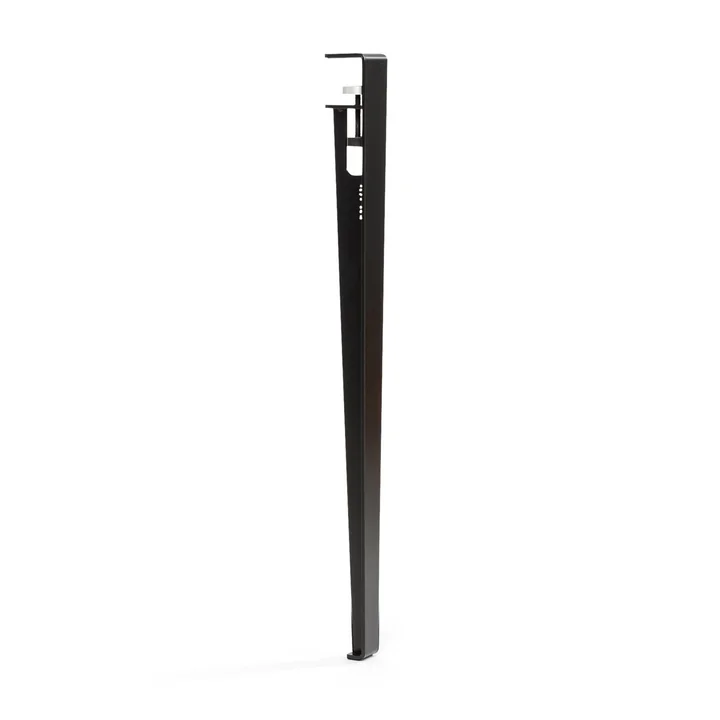 Le pied de table et de bureau H 75 cm, noir graphite de TipToe
