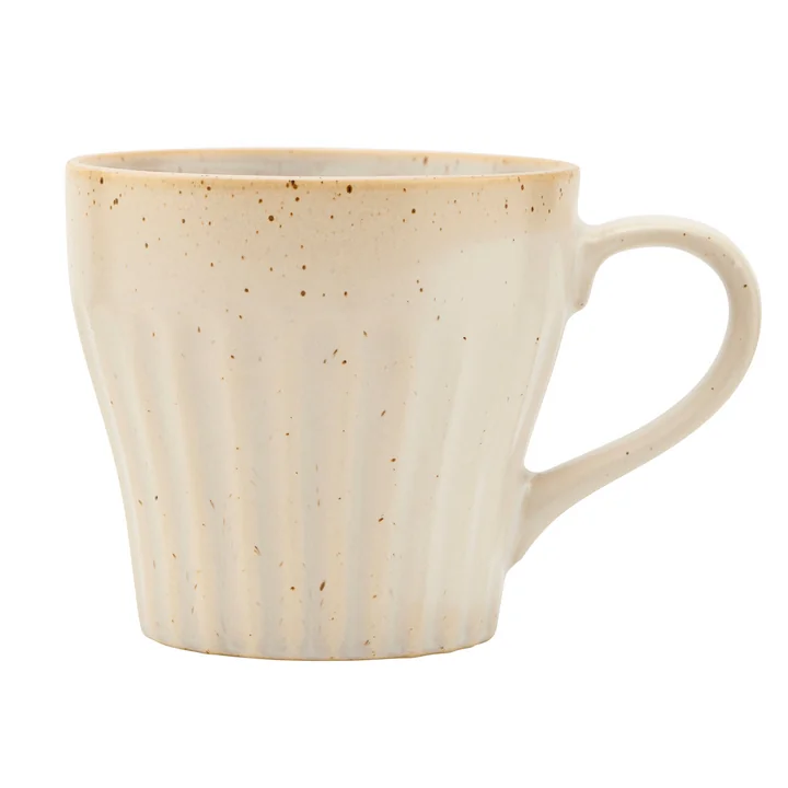 Mug avec anse, Berica, beige par House Doctor